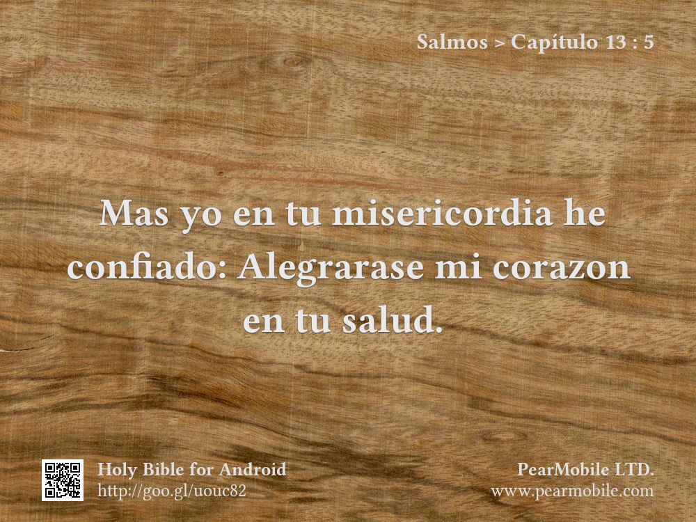 Salmos, Capítulo 13:5